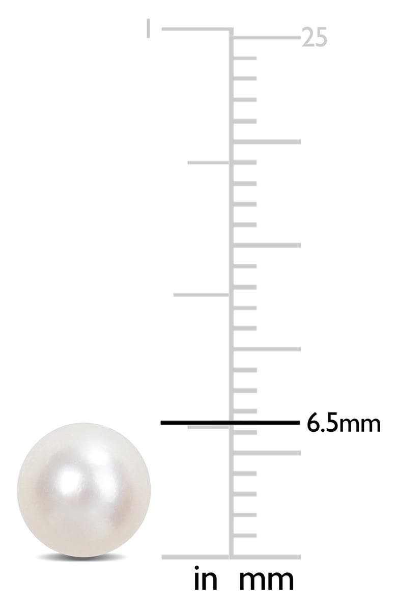 DELMAR Freshwater Pearl Stud Earrings, Alternate, color, 