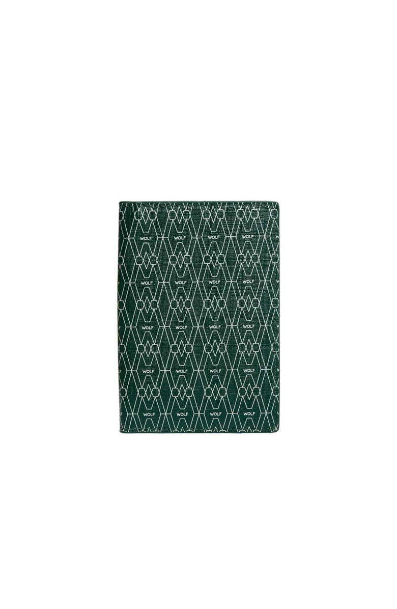 WOLF Signature Passport Sleeve, Main, color, Green
