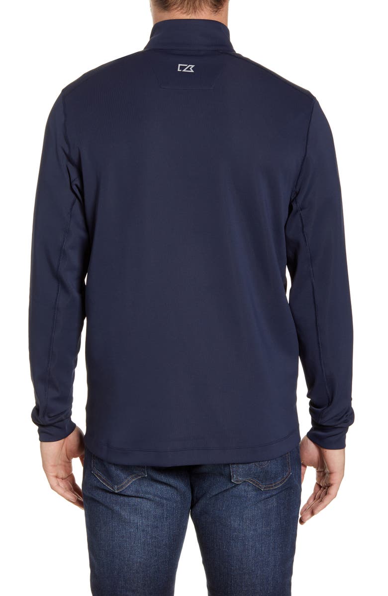 Cutter & Buck Traverse Stretch Quarter Zip Pullover, Alternate, color, Liberty Navy