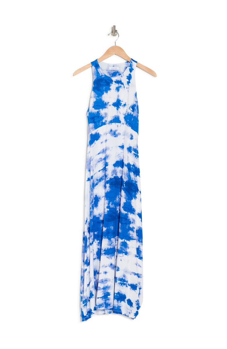 Calvin Klein Tie Dye Maxi Dress, Alternate, color,
