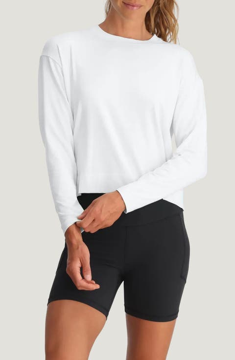 Shade Crossover Long Sleeve Top