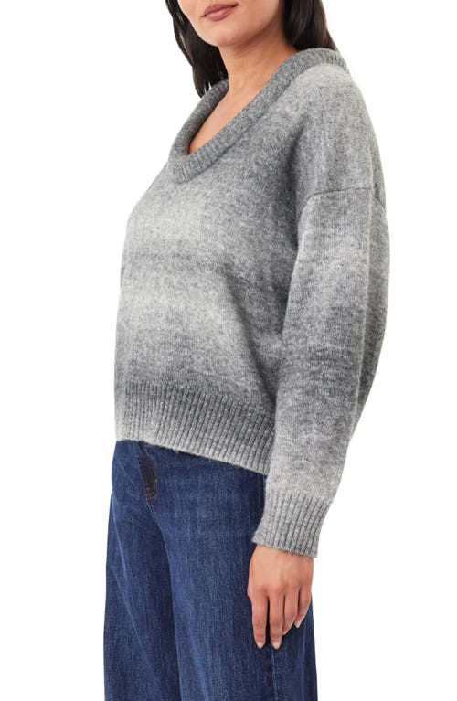 Habitual Space Dye Sweater In Gray