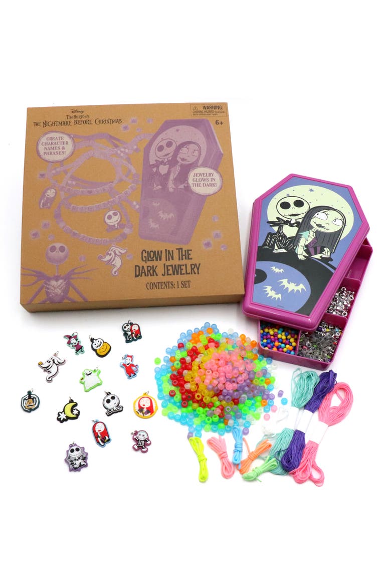 Glow In The Dark Jewelry, The Nightmare Before Christmas, DIY Activity, Main, color, Multicolored