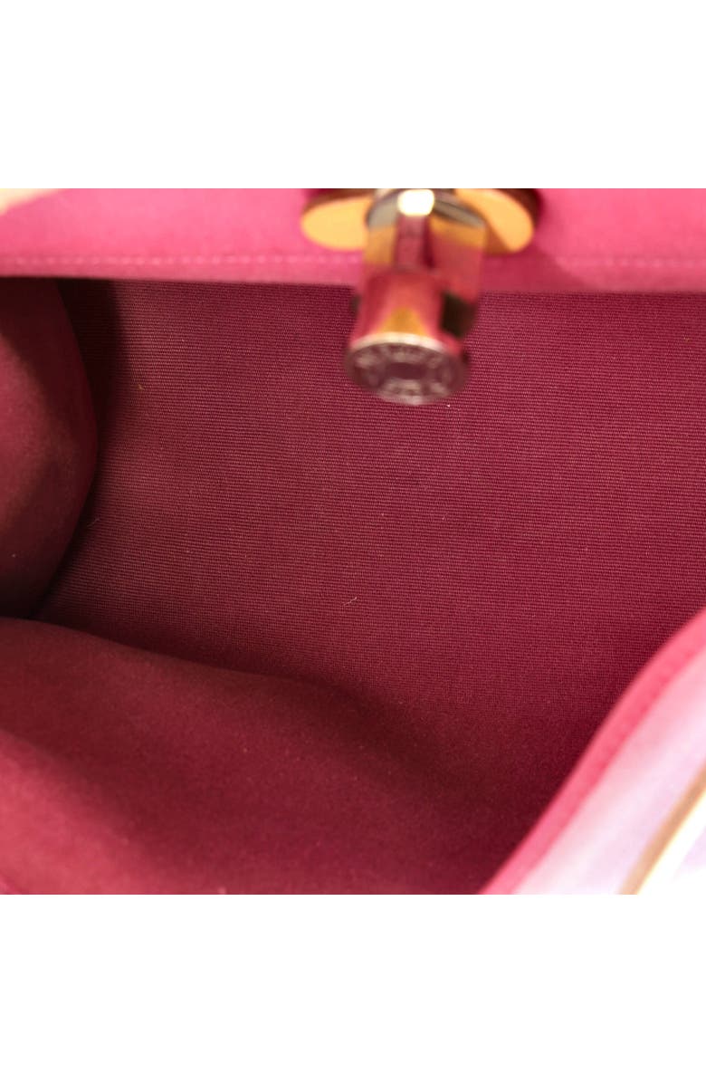 Pre-Owned Hermes Herbag Zip Leather and Toile 31, Alternate, color, Tosca