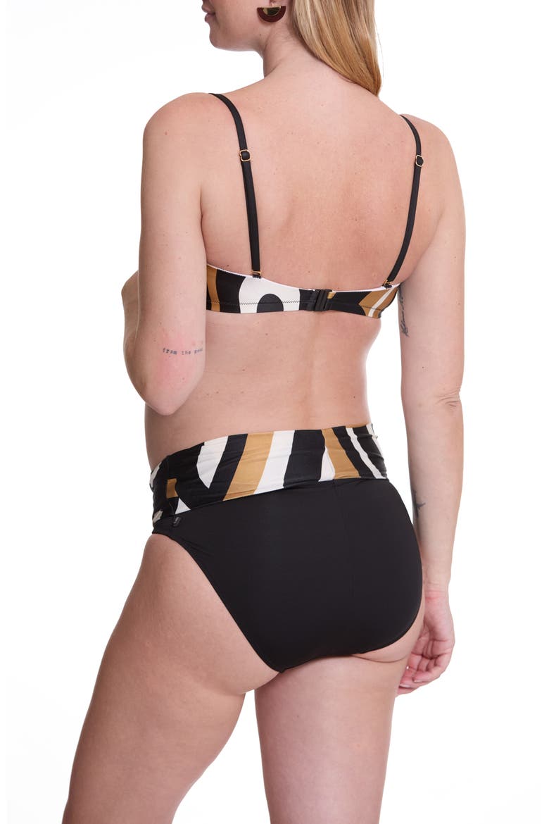 Odéon Maternity Bikini, Alternate, color, BLACK MULTI