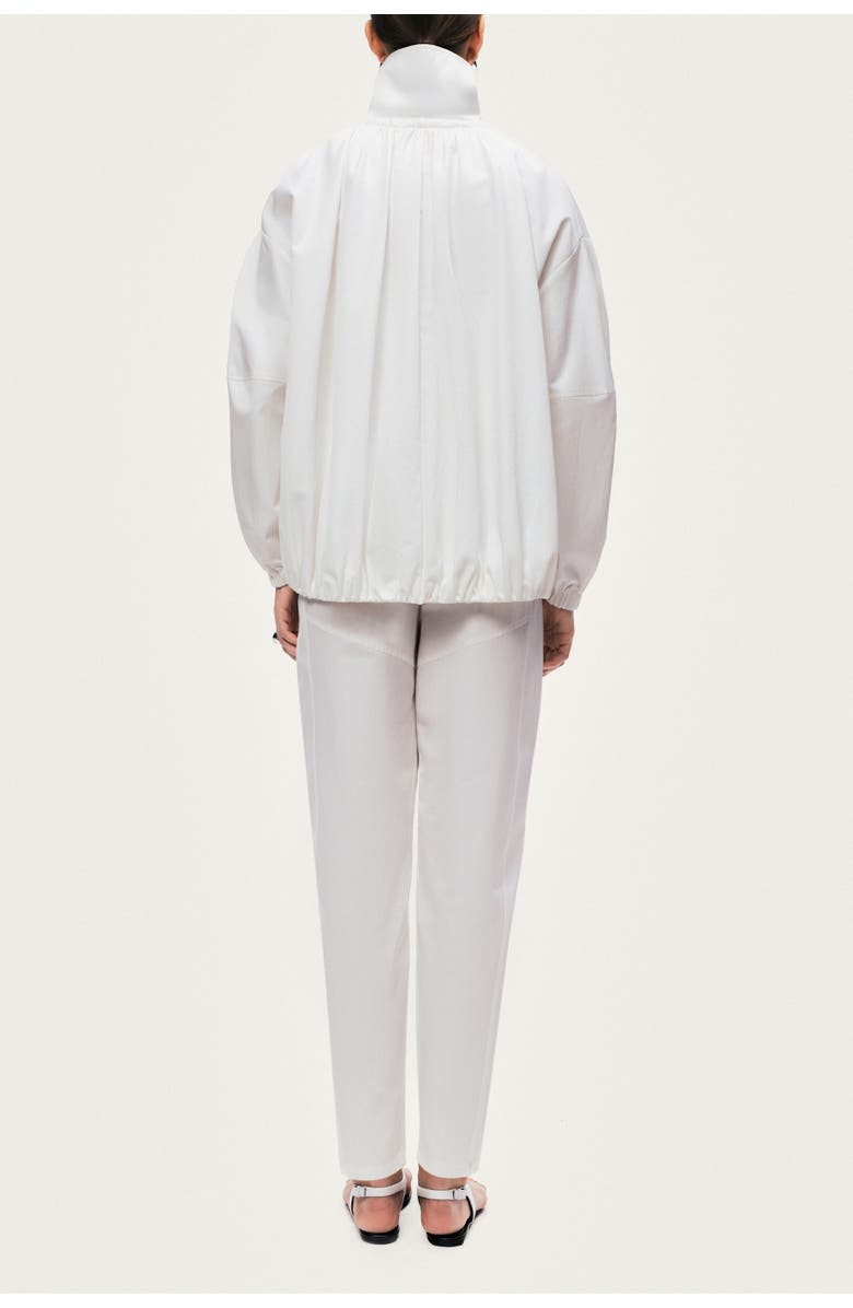 Nocturne Oversized Zip-Front Jacket, Alternate, color, White