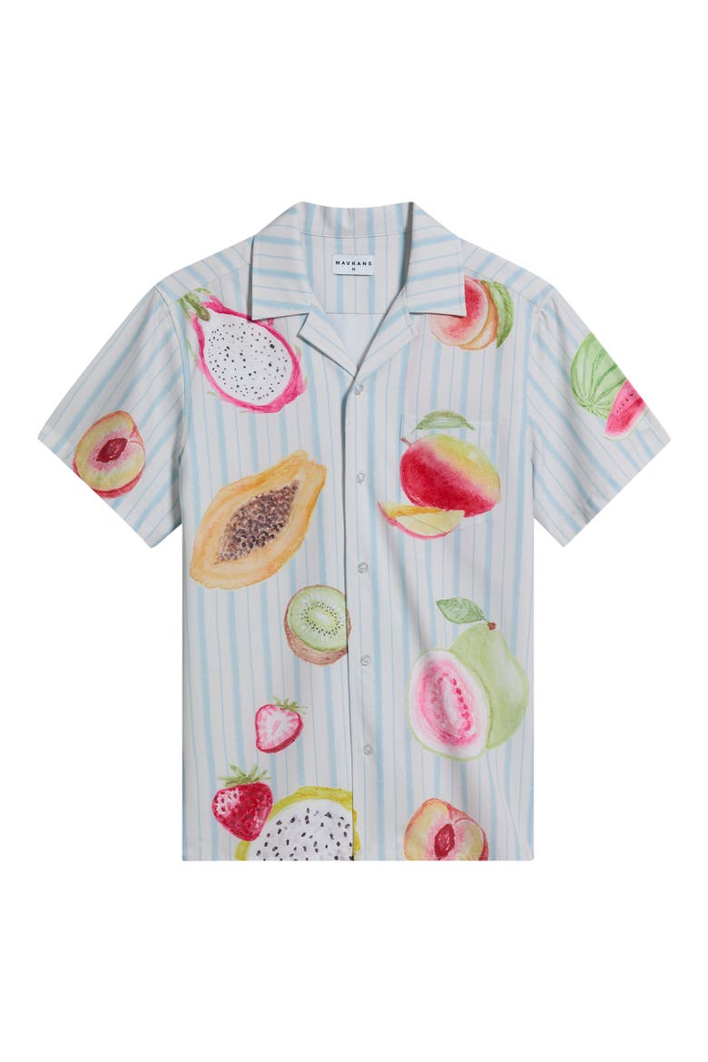 Freshly Picked Weekend Camp Shirt, Alternate, color, BLUE