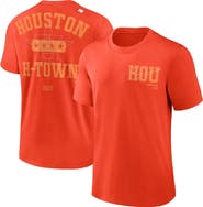 Nike Men's Nike Orange Houston Astros Statement Game Over T-Shirt