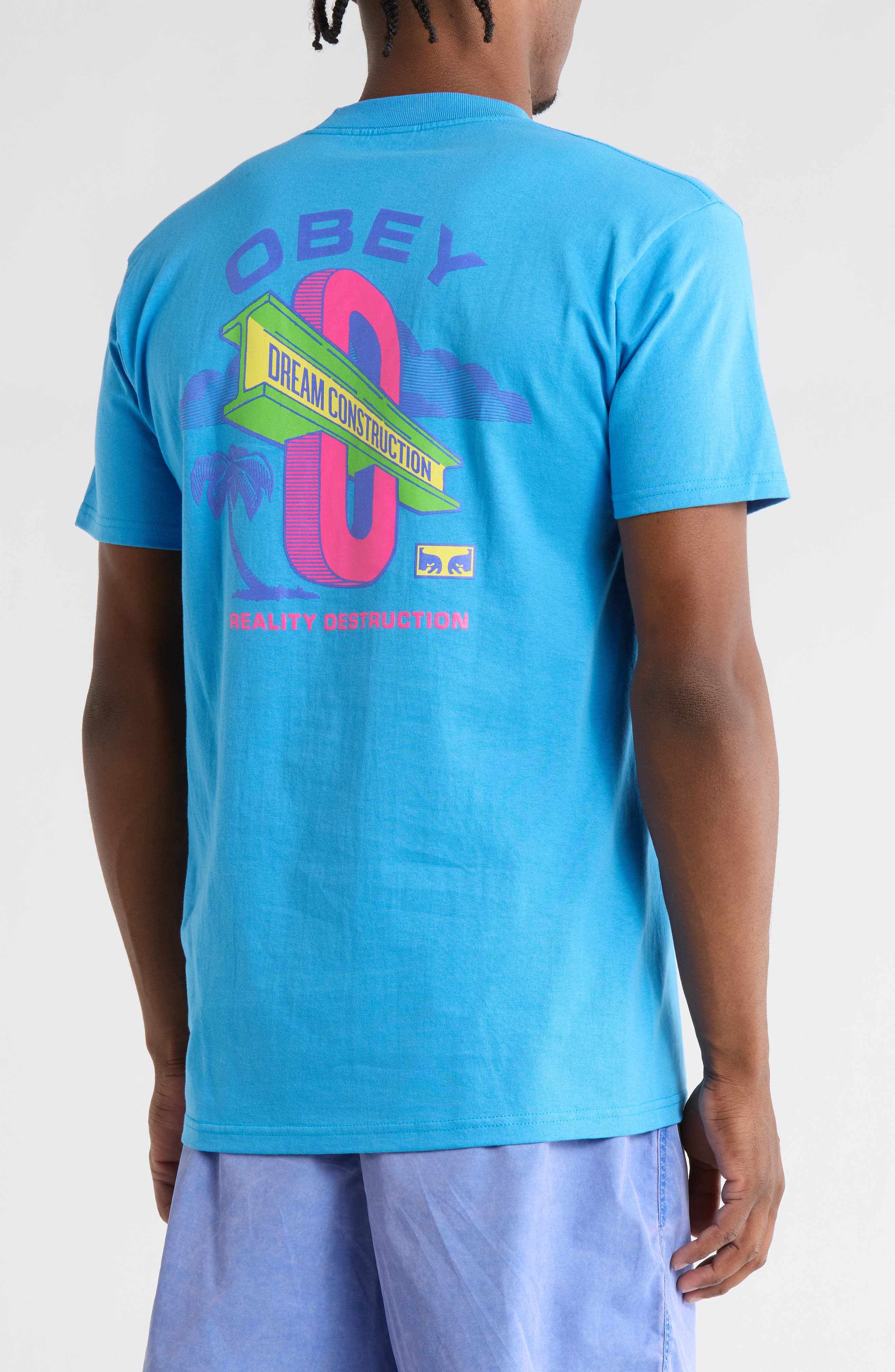 Dream Construction Cotton Graphic T-Shirt - image 2