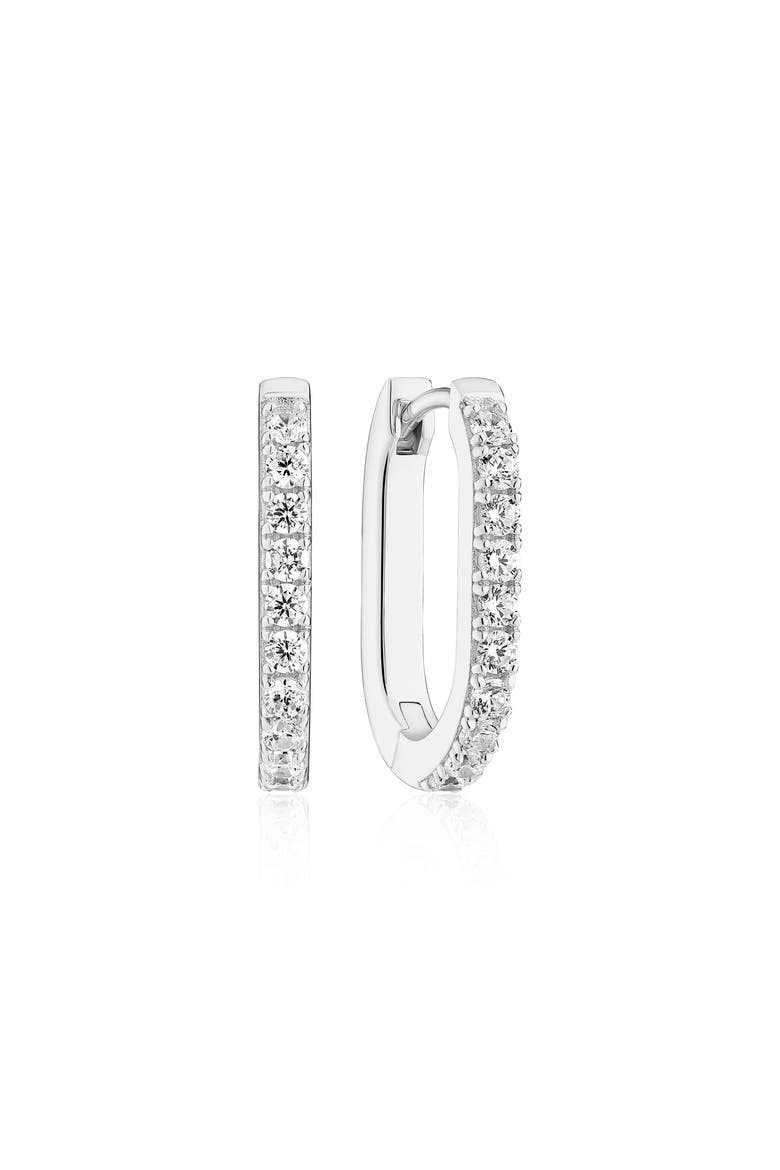 Earrings Capizzi Piccolo, Main, color, Sterling Silver