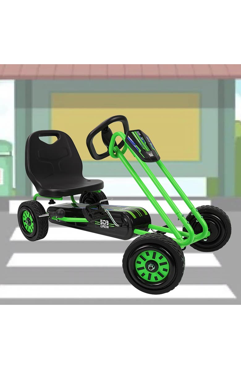 509 Rocket Pedal Go Kart, Alternate, color, Green