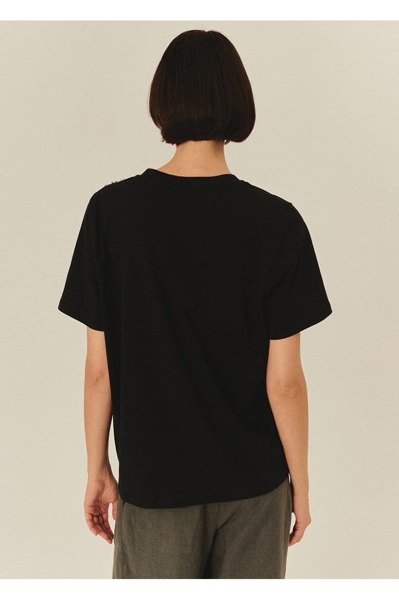 Mallory Tshirt, Alternate, color, BLACK