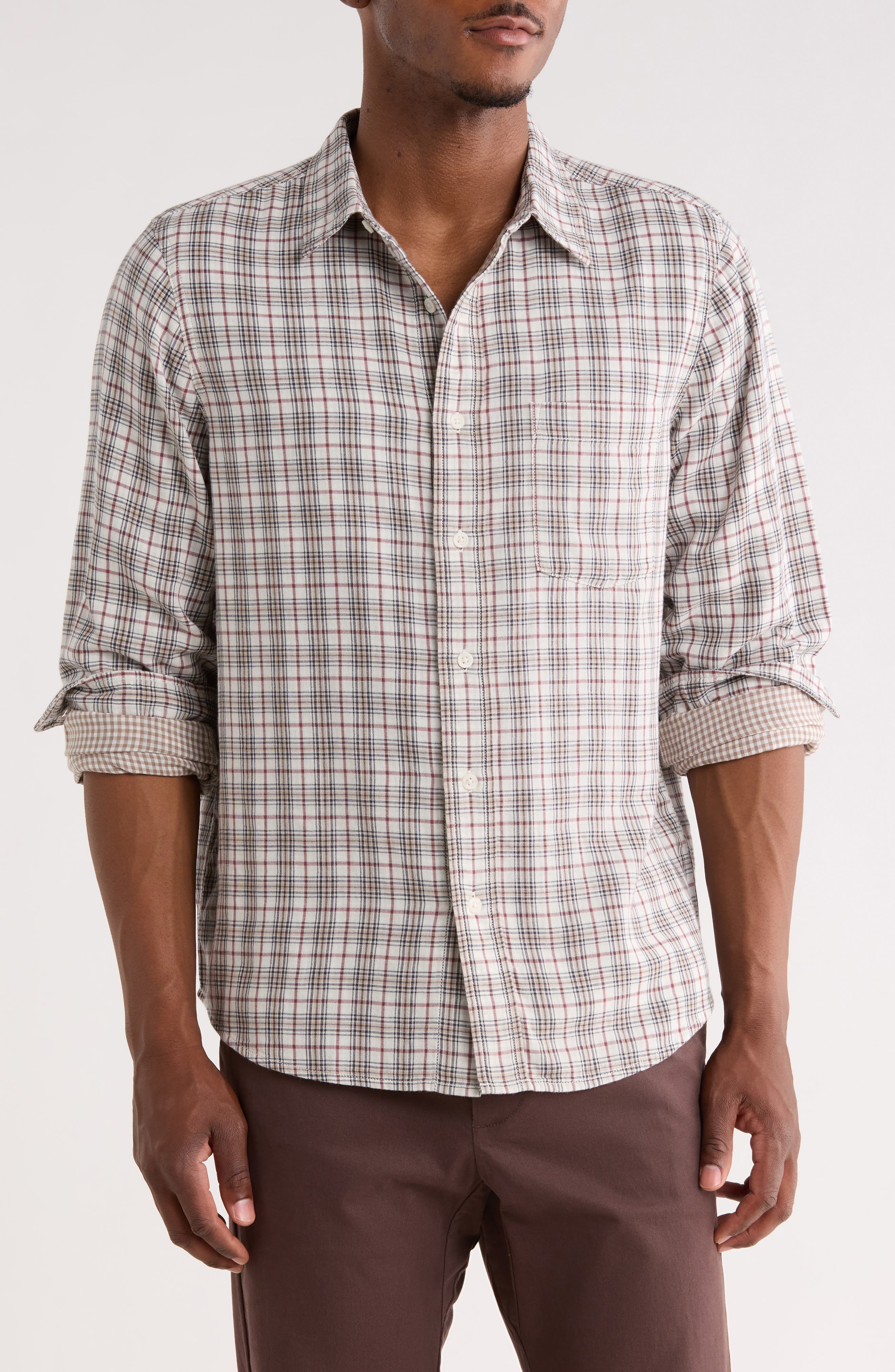 IVORY LEON PLAID