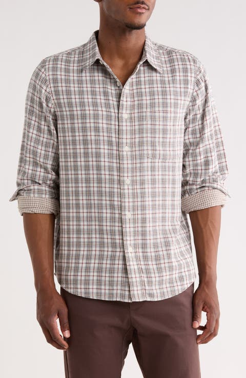 Duofold Flannel Button-Up Shirt