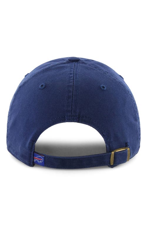 47 Brand Buffalo Bills Clean Up Cap In Blue