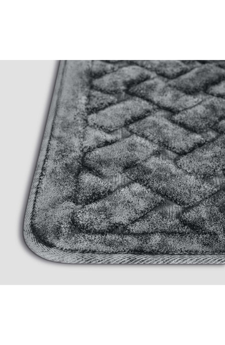 Togas Flynn Bath mat set, Alternate, color, Grey