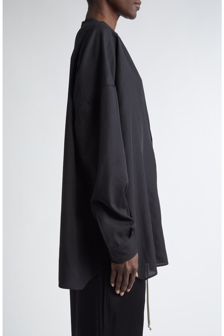 Lido Larry Virgin Wool Shirt, Alternate, color, BLACK