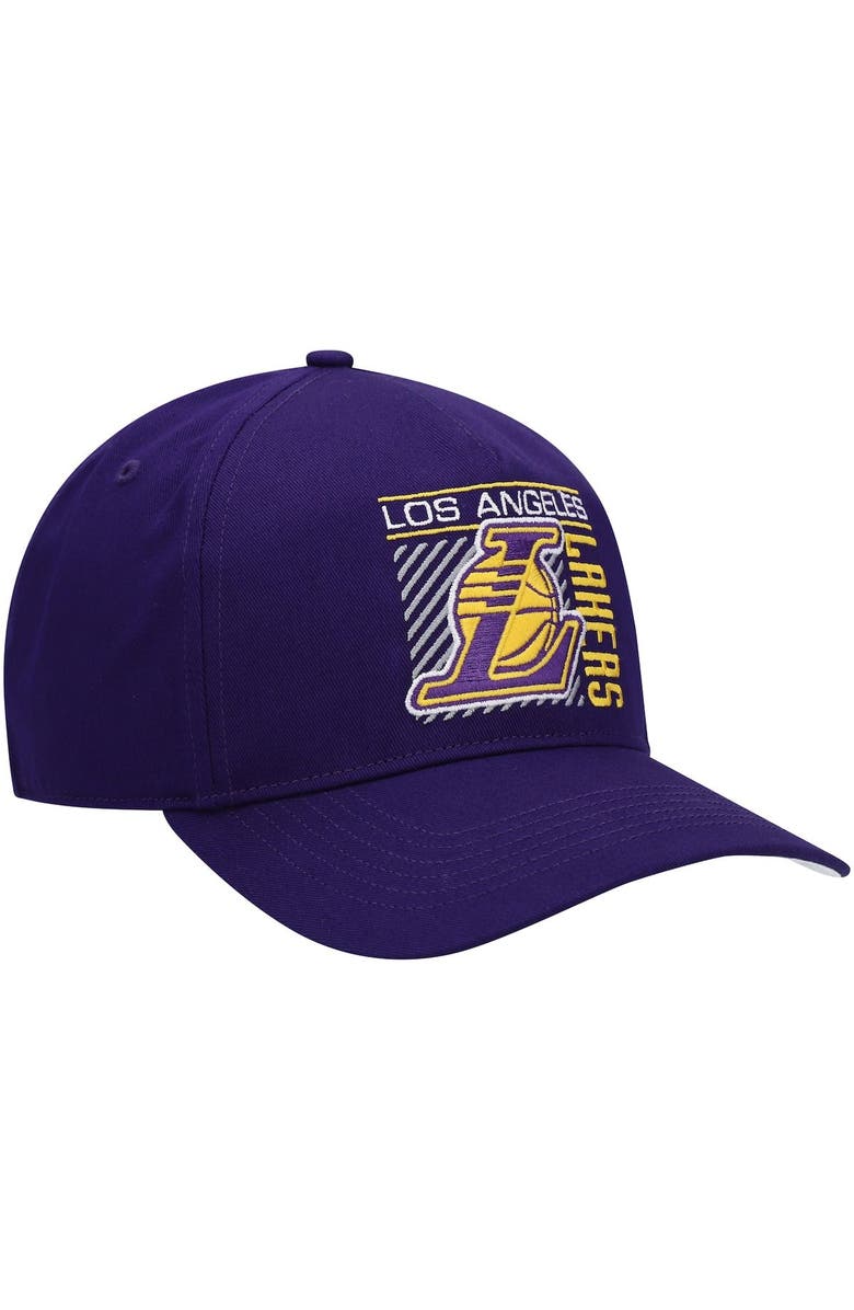 '47 Men's '47 Purple Los Angeles Lakers Reflex Hitch Snapback Hat, Alternate, color, 
