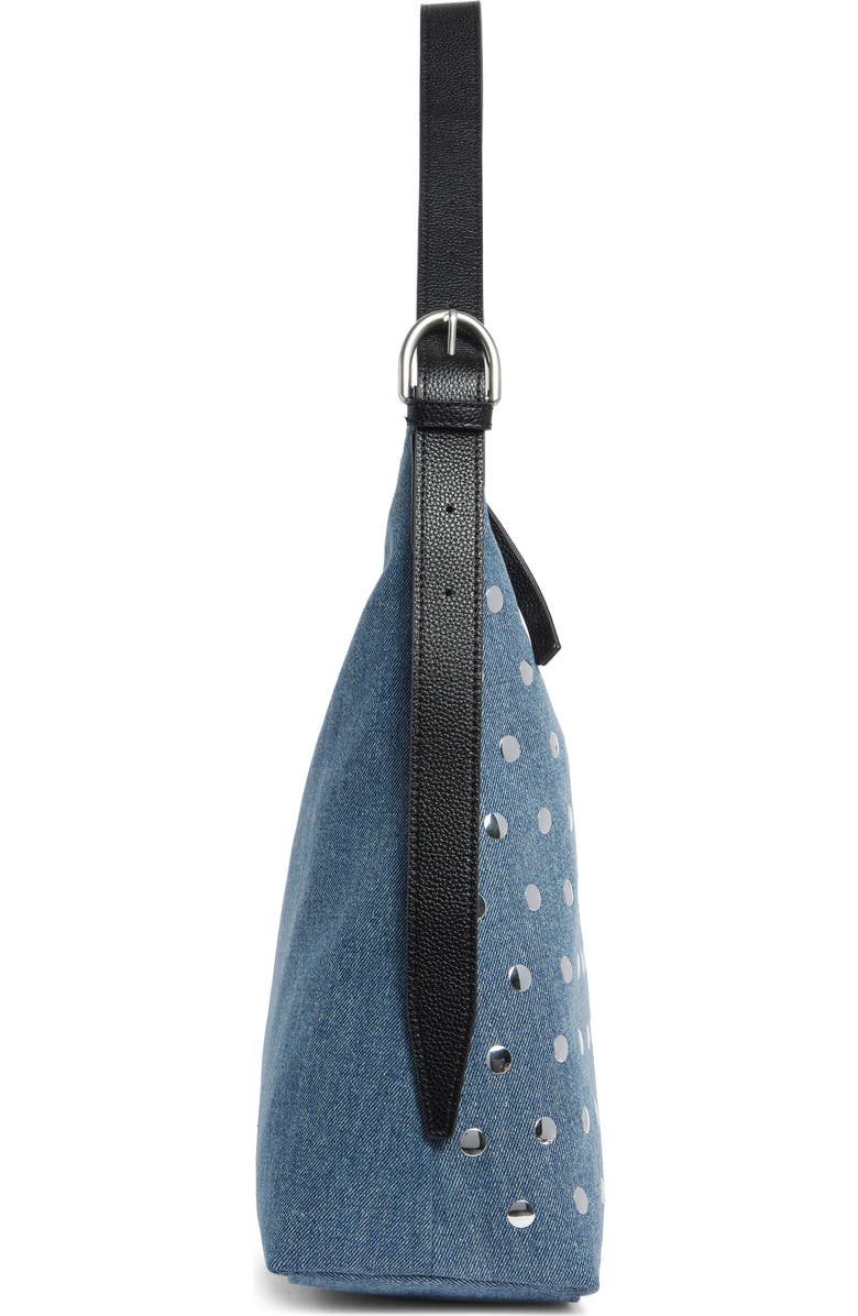 rag & bone Williamsburg Hobo Shoulder Bag, Alternate, color, Den