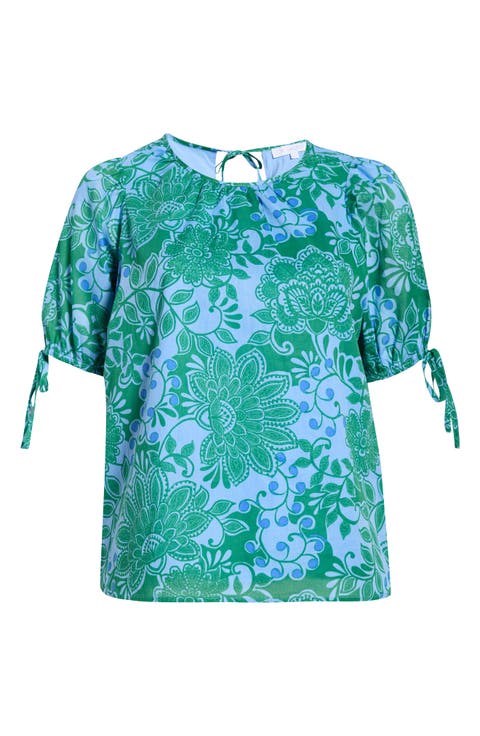 Tressa Floral Top (Plus)