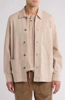 Lucky Brand Solid Chore Jacket