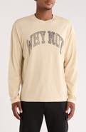 HONOR THE GIFT Why Not Long Sleeve Graphic T-Shirt