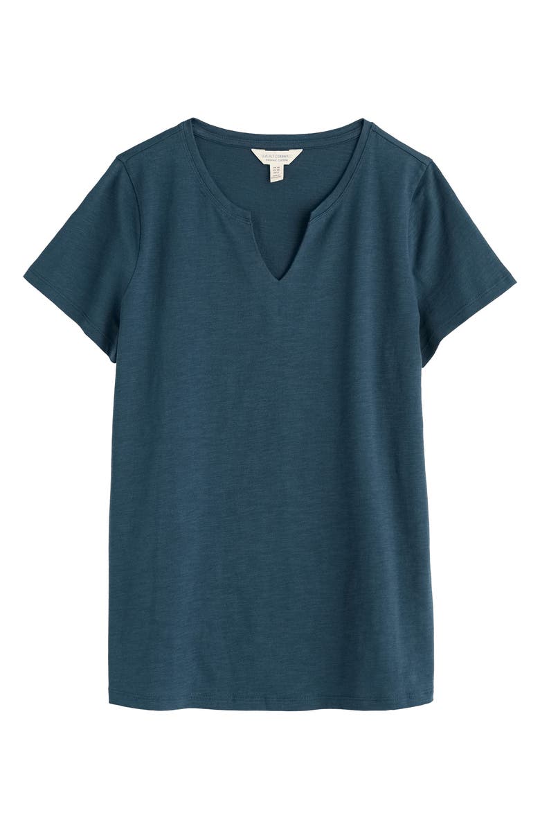 Seasalt Cornwall Kellow V-Neck Organic Cotton T-Shirt, Alternate, color,