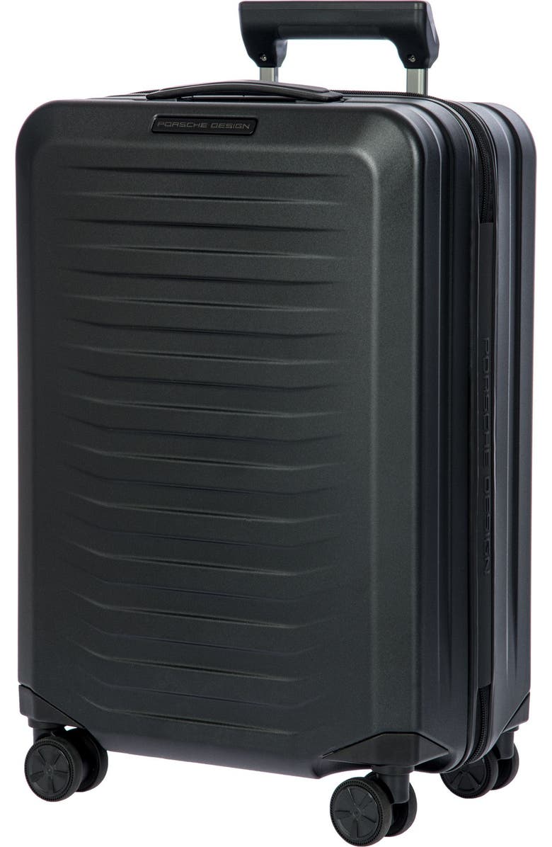 Porsche Design Roadster 21" Carry-on Spinner, Alternate, color, Black Matte