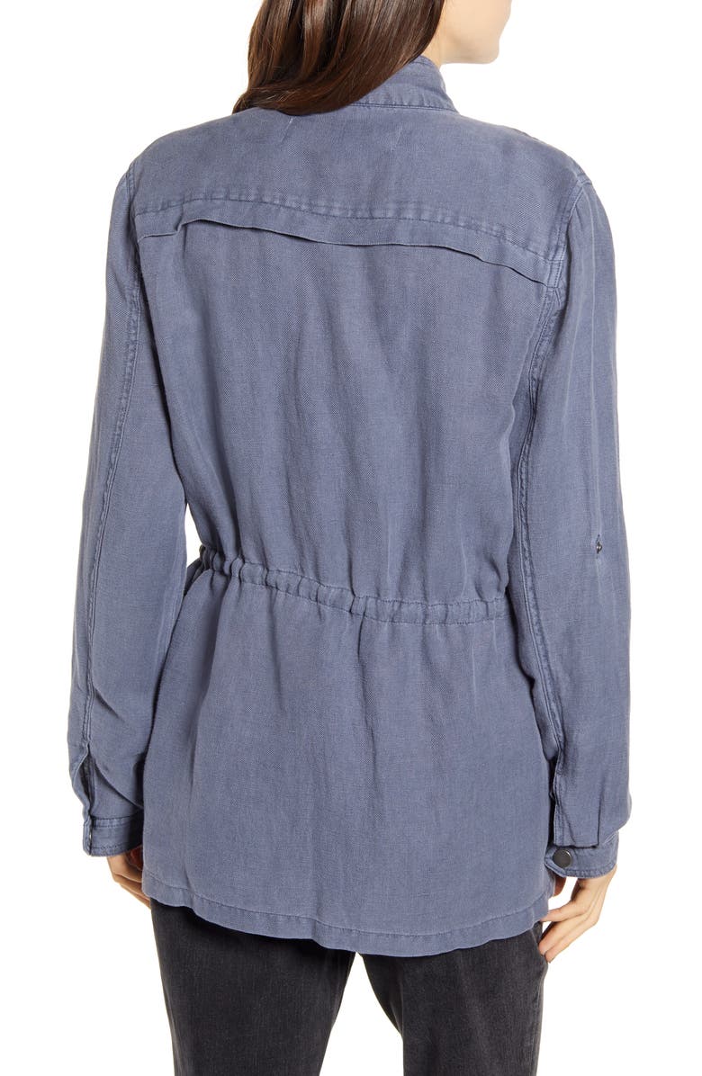 Treasure & Bond Linen Blend Field Jacket, Alternate, color,
