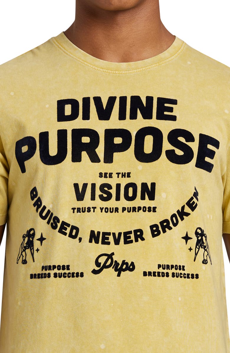 PRPS Bond Graphic T-Shirt, Alternate, color, Mustard