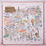OLAH Rome Silk Square Scarf 26