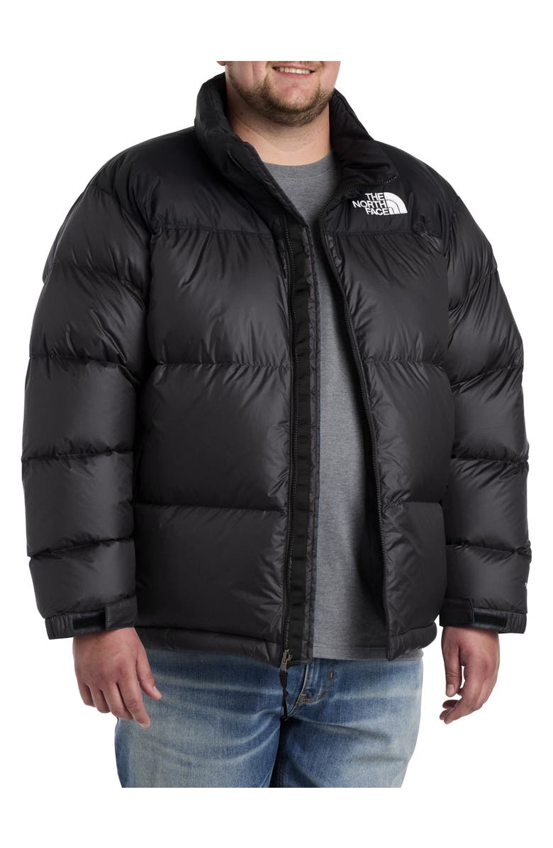 The North Face Big & Tall 1996 Retro Nuptse Jacket, Main, color, Black