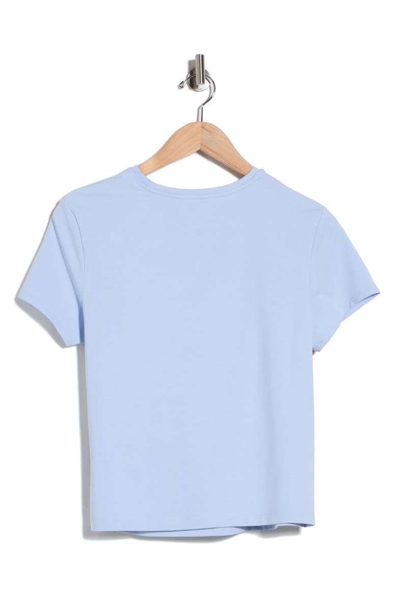 Good American Superstretch Twist T-Shirt, Alternate, color, Sky