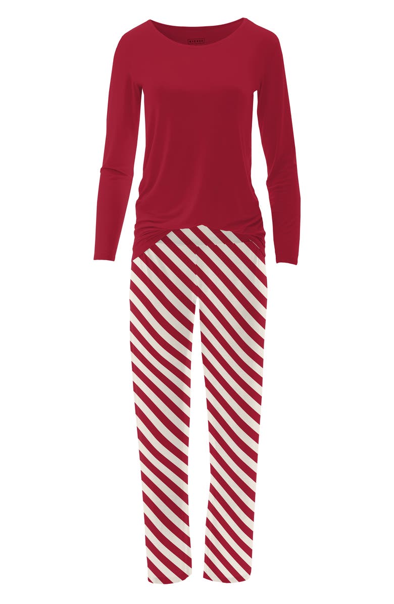KicKee Pants Relaxed Fit Pajamas, Alternate, color, 