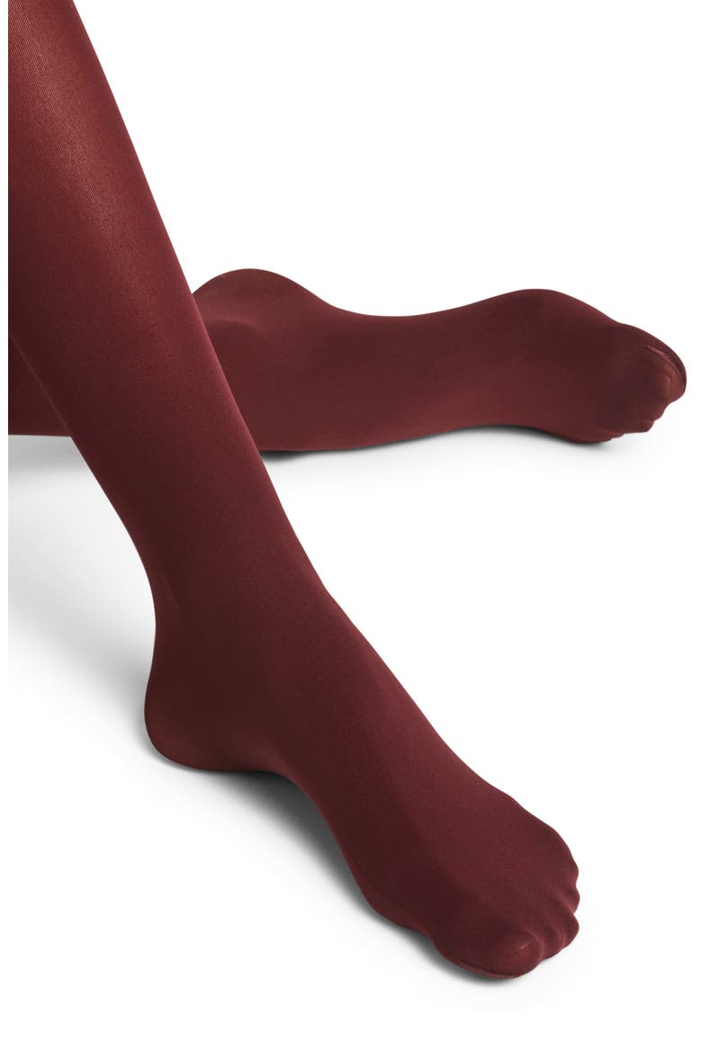 Pure Matte 50 Semisheer Tights, Alternate, color, BAROLO