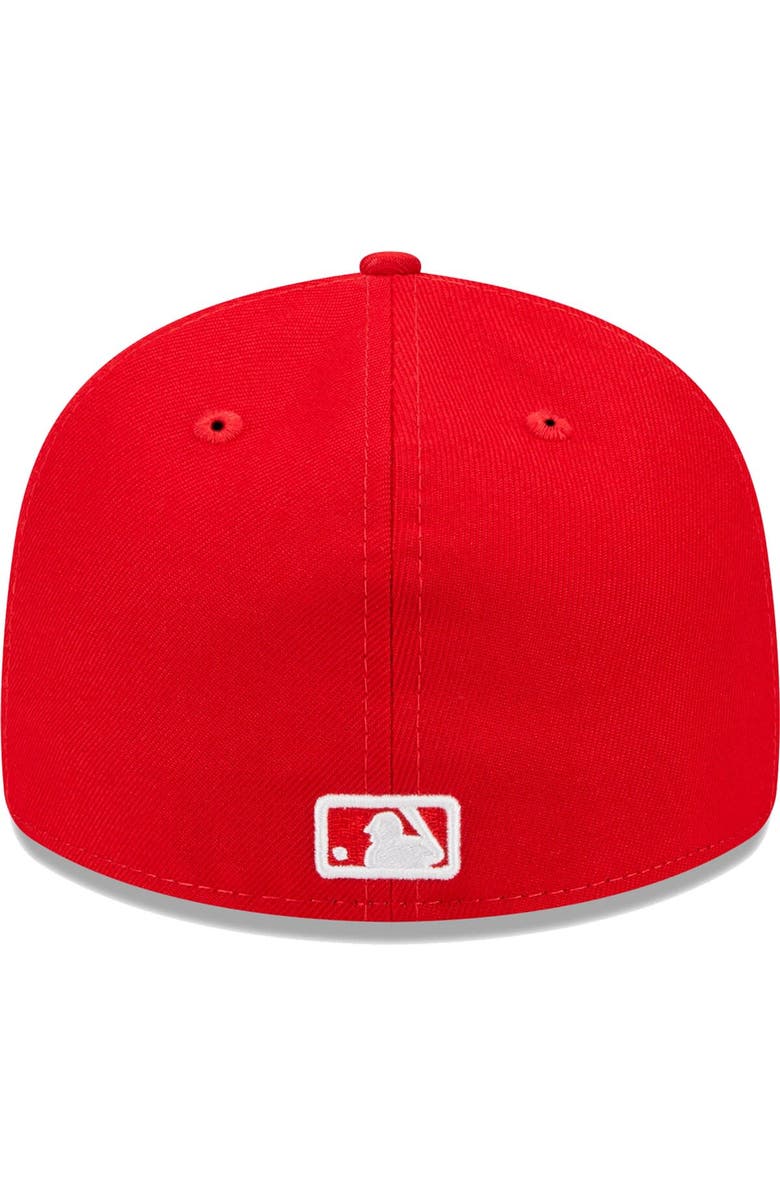 New Era Men's New Era Scarlet San Diego Padres Low Profile 59FIFTY Fitted Hat, Alternate, color, Scarlet