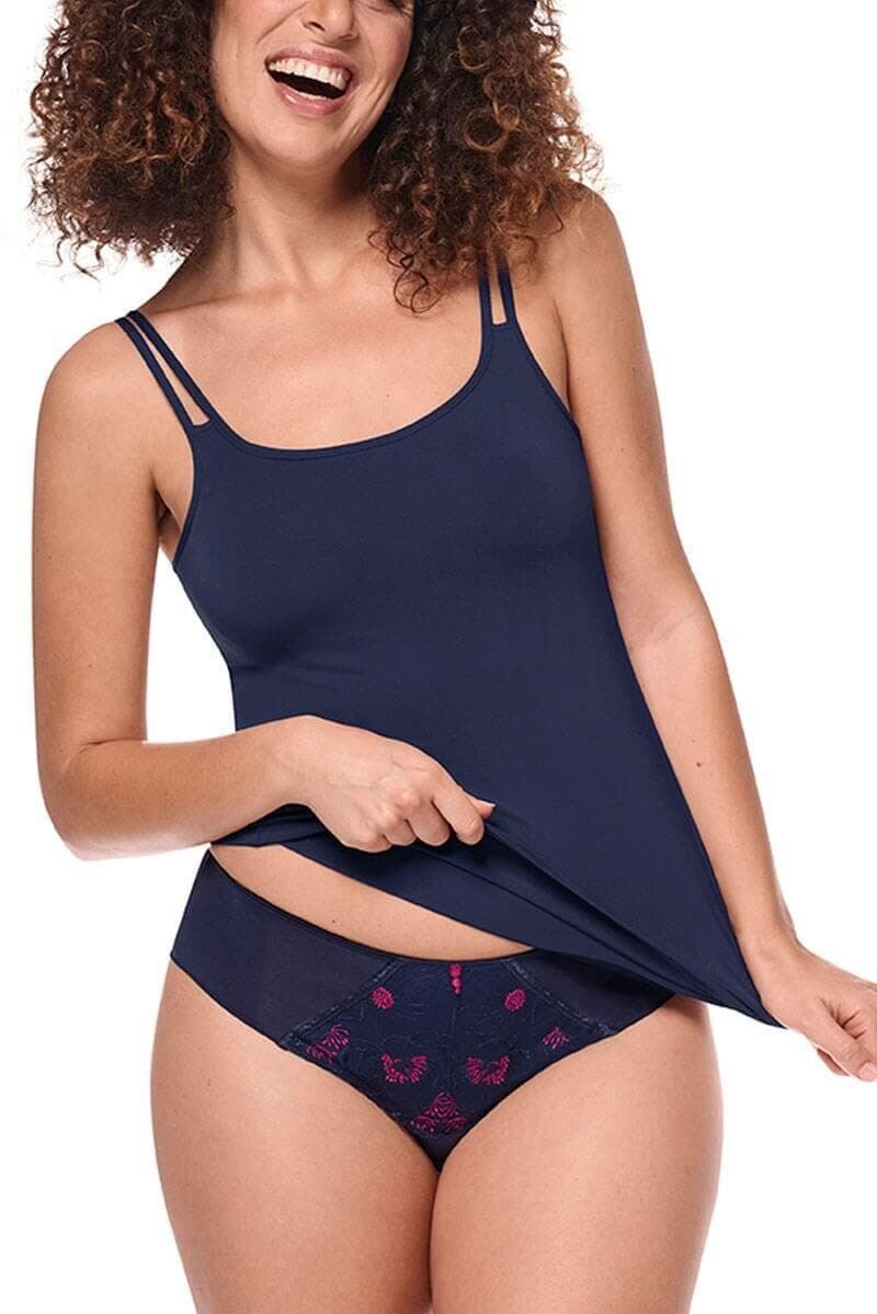 selected dark blue