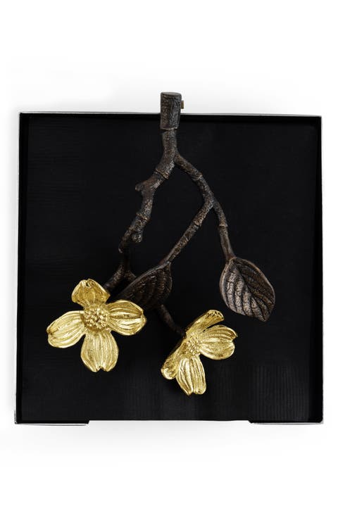 Dogwood Cocktail Napkin Holder