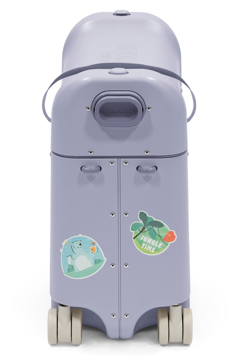 JetKids BedBox® Ride-On Carry-On Suitcase & Backpack Travel Set, Alternate, color, BLUE