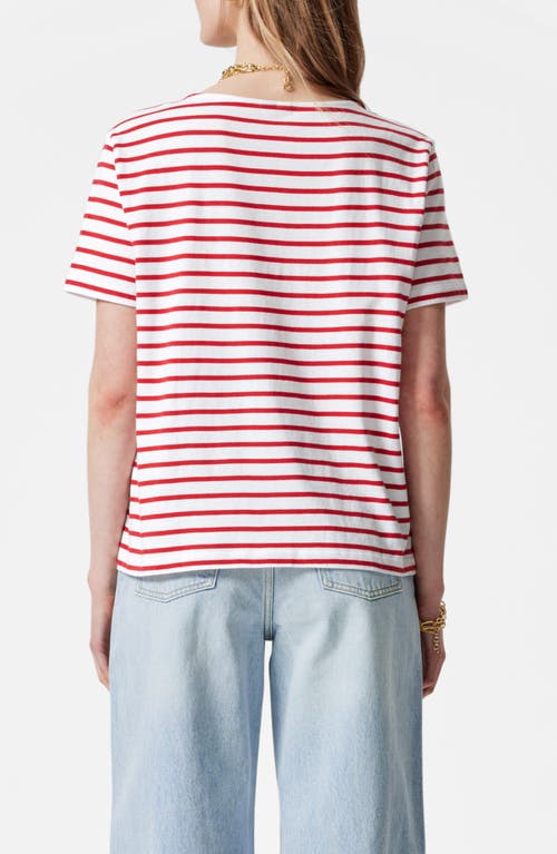 & Other Stories Stripe Cotton T-shirt In Multi