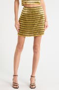 Ulla Johnson Mere Fringe Miniskirt