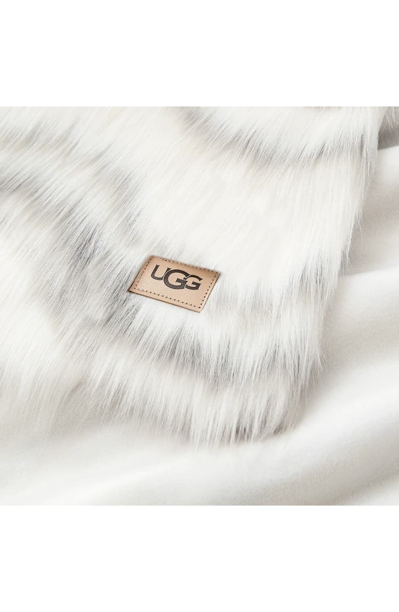 UGG<sup>®</sup> Rosia Faux Fur Throw Blanket, Alternate, color, 