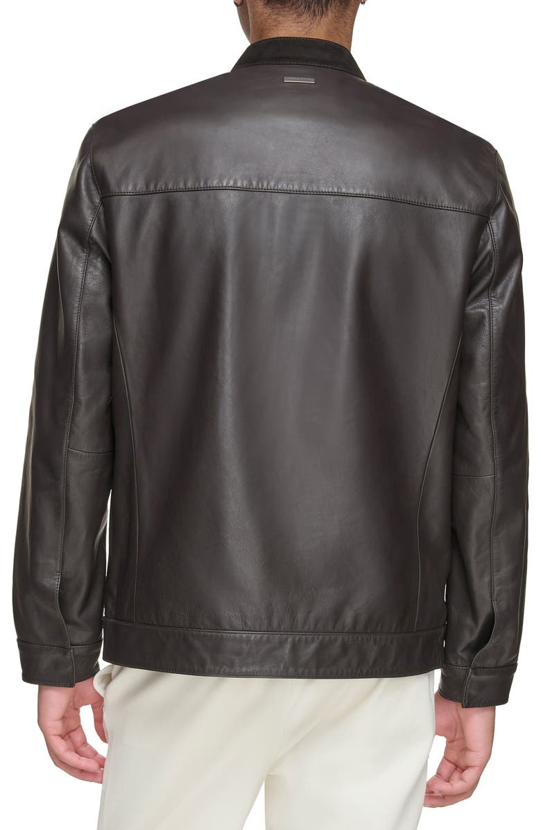 Andrew Marc Varkas Leather Jacket, Alternate, color, 