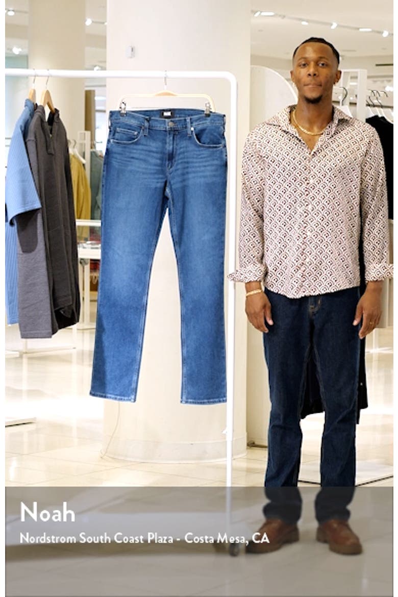 Transcend - Federal Slim Straight Leg Jeans video