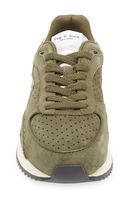 Rag & Bone Drift Runner Sneaker In Green