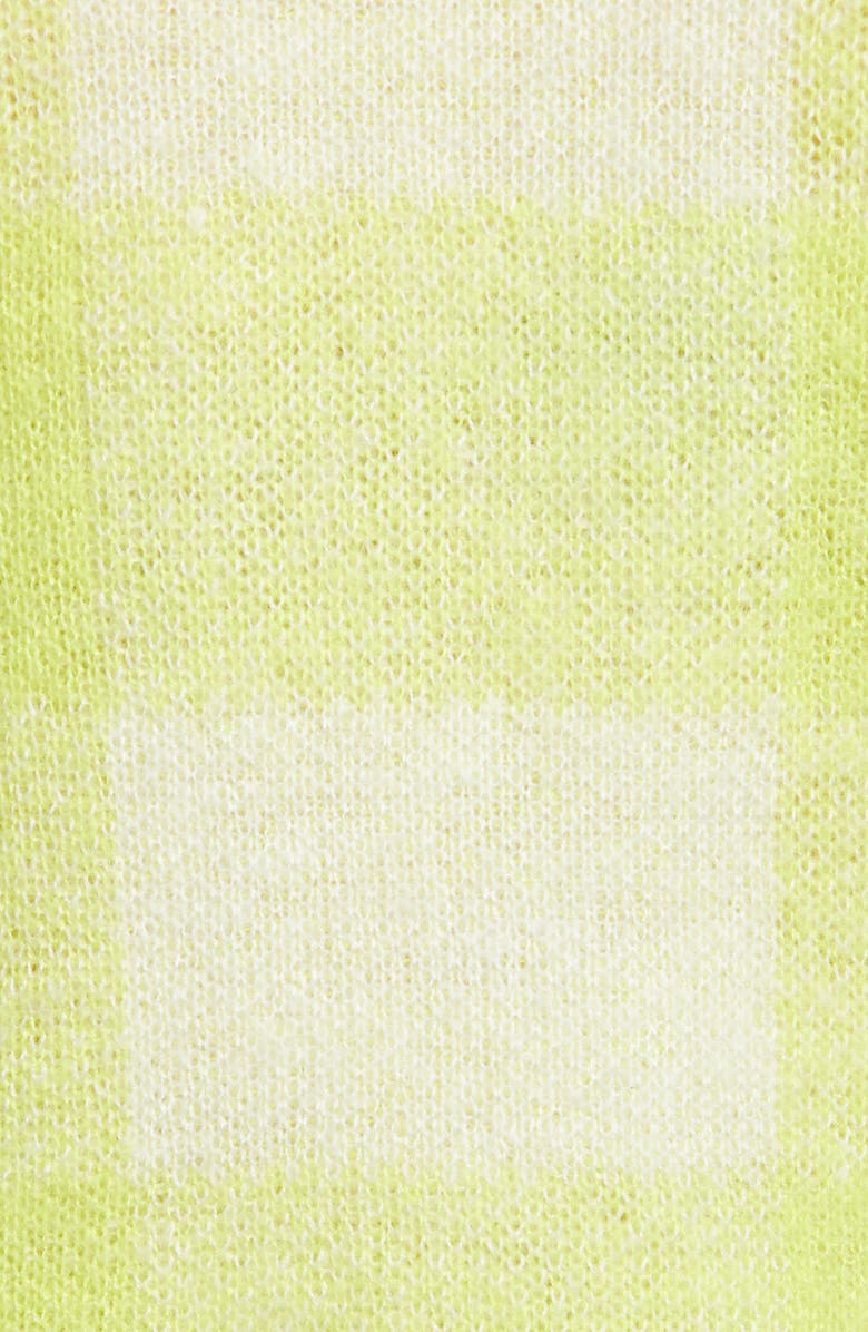 Ten Sixty Sherman Neon Check Sweater, Alternate, color, 