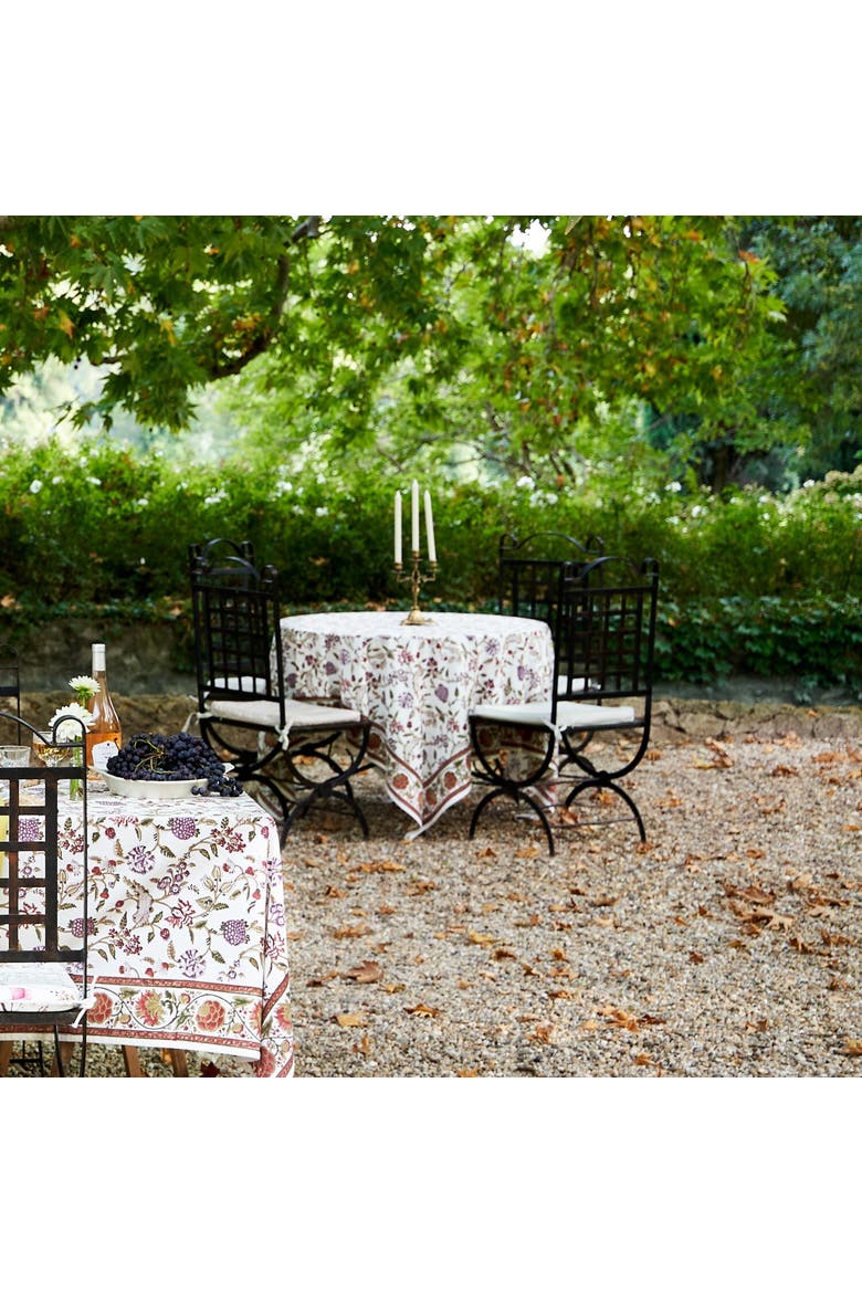 Louise Tablecloth, Alternate, color, Multicolor 59" x 59"