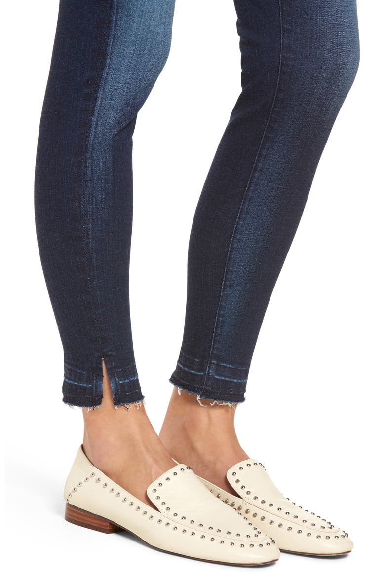 Donna Release Hem Skinny Ankle Jeans, Alternate, color, CIVILITY