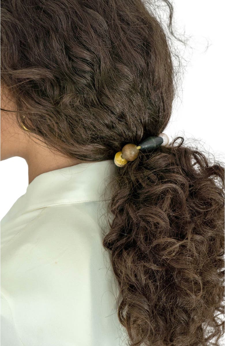 By Lilla Cacao Capsule Bracelet Hair Tie, Alternate, color, Multi