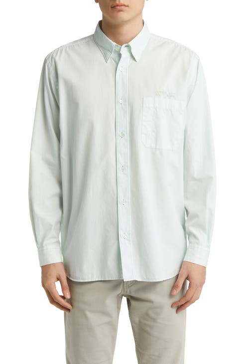 Organic Cotton Poplin Button-Down Shirt